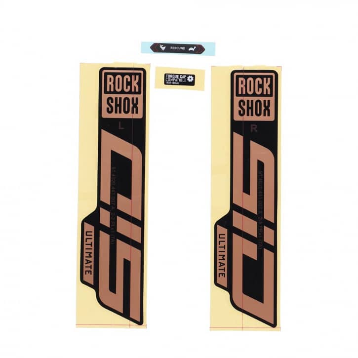 Rock Shox Gabel Decal Kit SID Ultimate Aufkleber von Rockshox
