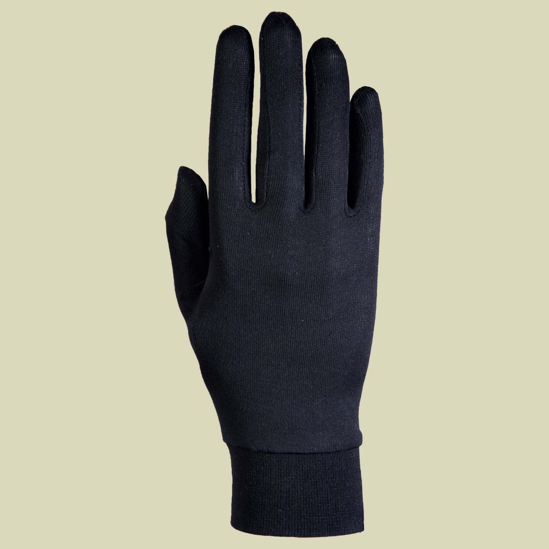 Merino Unterziehhandschuh  Größe L Farbe schwarz von Roeckl Sports