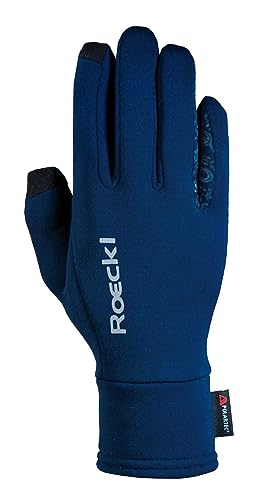 Roeckl Sports Reithandschuh Weldon, Freizeit Winter Handschuh, Marine 7.5 von Roeckl
