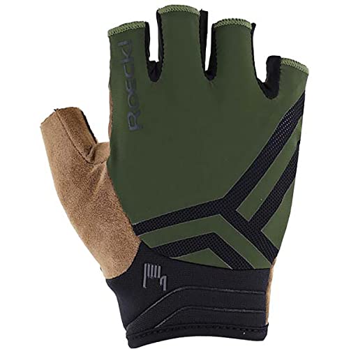 Roeckl Ibarra Fahrrad Handschuhe kurz grün/schwarz 2024: Größe: 11 von Roeckl