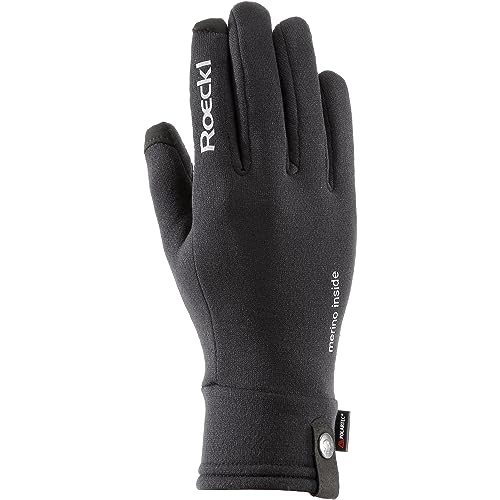 Roeckl Erwachsene Katari Handschuhe, Schwarz, 10 von Roeckl