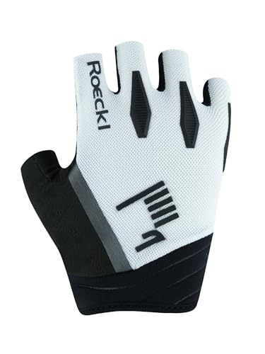 Roeckl Isera Fahrrad Handschuhe kurz weiß/schwarz 2023: Größe: 10 von Roeckl