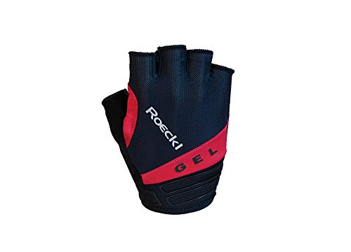 Roeckl Itamos Fahrrad Handschuhe kurz schwarz/rot 2022: Größe: 7 von Roeckl