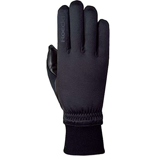 Roeckl Erwachsene Kolon Handschuhe, Schwarz, 10.5 von Roeckl