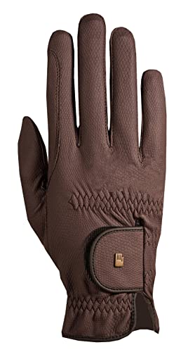 Roeckl -Roeck Grip- Handschuh, Unisex, Reithandschuh, in 10 Farben, alle Größen, mocca, 7.5 von Roeckl