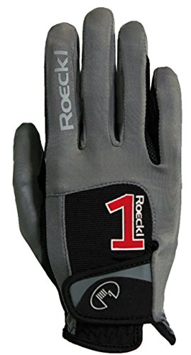 Roeckl Sports Handschuh Modell Mansfield, Unisex Reithandschuh, Grau, 7,5 von Roeckl