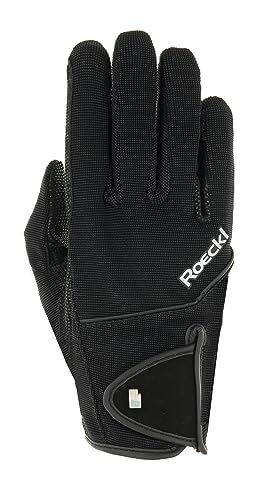 Roeckl Sports Handschuh Modell Milano, Unisex Reithandschuh, schwarz, 7,5 von Roeckl