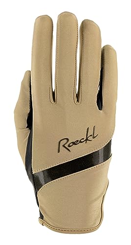 Roeckl Sports Reithandschuh Lorraine, Ladies Sommer Handschuh, Desert Glow 7.5 von Roeckl