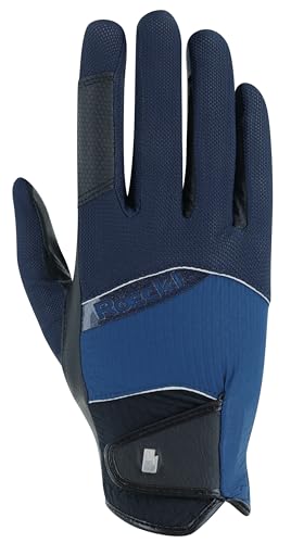 Roeckl Sports Reithandschuh Millero, Freizeit Sommer Handschuh, Blau 7 Roeckl Sports Reithandschuh Millero, Freizeit Sommer Handschuh, Blau 7 von Roeckl