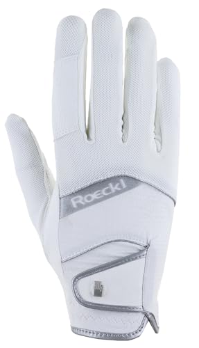Roeckl Sports Reithandschuh Millero, Freizeit Sommer Handschuh, Weiß 11 von Roeckl