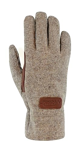 Roeckl Sports Reithandschuh Windham, Freizeit Winter Handschuh, Taupe Mélange 8 von Roeckl