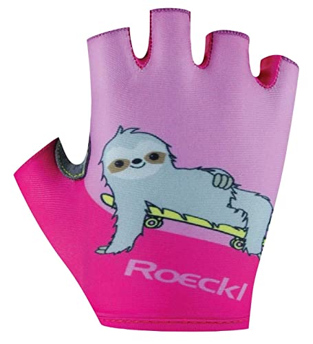 Roeckl Trient Kinder Fahrrad Handschuhe kurz pink 2023: Größe: 5 von Roeckl