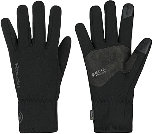 Roeckl Unisex – Erwachsene Parlan Handschuhe, Schwarz, 6.5 von Roeckl