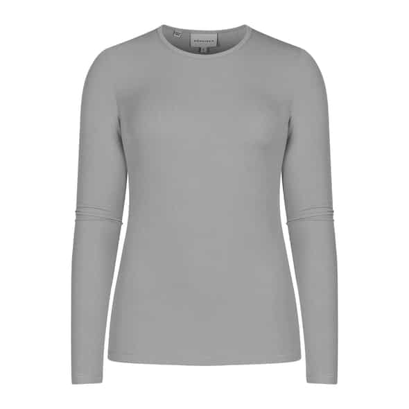 Röhnisch Light Rib Long Sleeve Damen (Grau M ) Langlaufbekleidung von Röhnisch