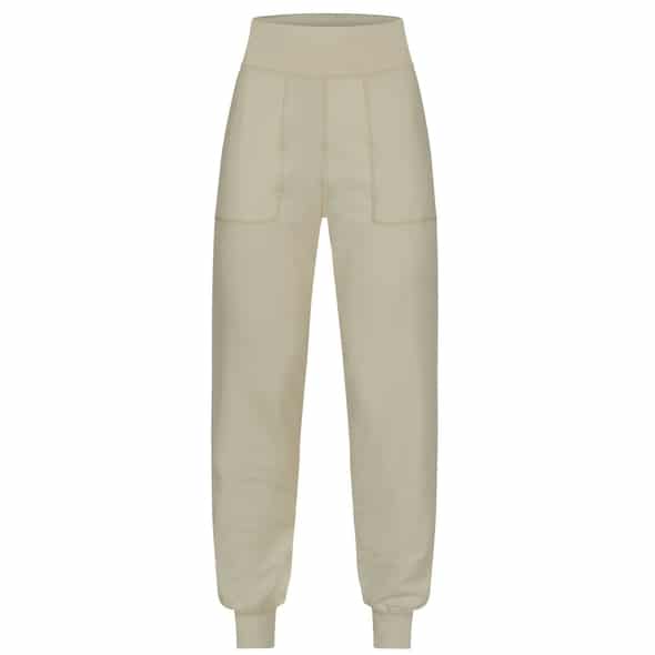 Röhnisch Soft Jersey Pants Damen Leggings (Beige L ) Yogabekleidung von Röhnisch