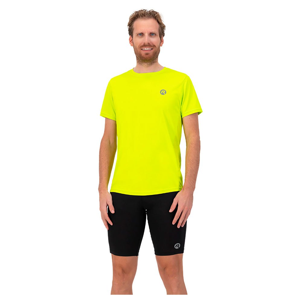 Rogelli Core Short Sleeve T-shirt Gelb 2XL Mann von Rogelli