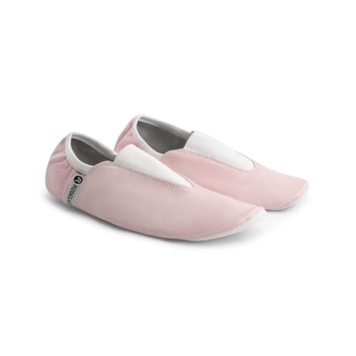 Rogelli Turnschläppchen Mädchen und Jungen, Gymnastikschuhe Unisex, Schläppchen Kindern - Rosa, Größe: 27 von Rogelli