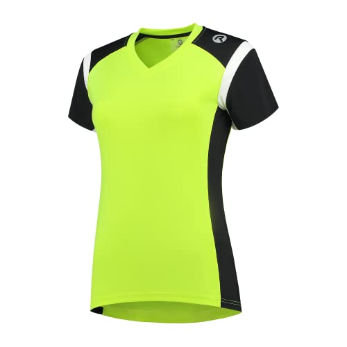 Rogelli Eabel Tee Fluor/Black/White, Size XL von Rogelli