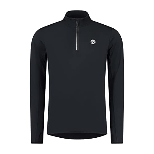 Rogelli Core Laufshirt Herren - Langarm Laufshirt - Schwarz - Größe 2XL von Rogelli