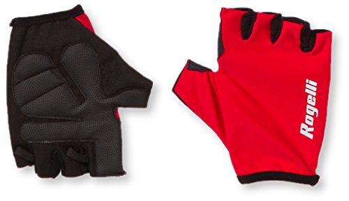 Rogelli Herren Radsport Handschuhe Kurz Belcher, Rot, XL von Rogelli