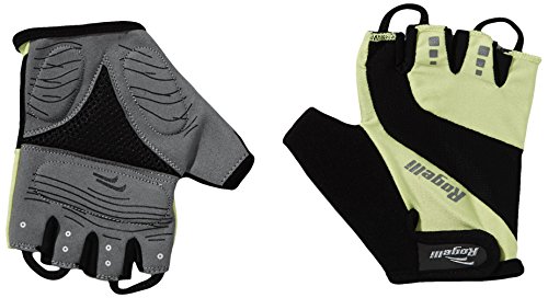 Rogelli Herren Radsport Handschuhe kurz Phoenix, Schwarz/fluor, XL von Rogelli