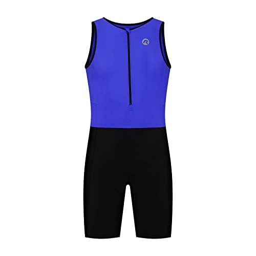 Rogelli Herren Triathlonanzug Florida, Blau (Black/Blue), XL von Rogelli