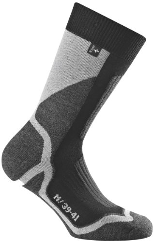 Rohner Socken Trekking Back-Country L/R, Grau, 36-38, 62_2111 von Rohner Socken