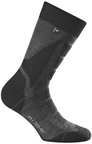 Rohner Socken Trekking Socken Back-Country L/R, anthrazit, 42-44, 62_2101 von Rohner Socken