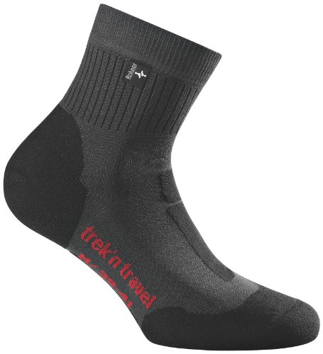 Rohner Socken Wellness Trek'n Travel, Anthrazit, 44-46, 62_0112 von Rohner Socken