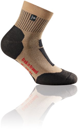 Rohner Socken Wellness Trek'n Travel, Beige, 39-41, 62_0111 von Rohner Socken