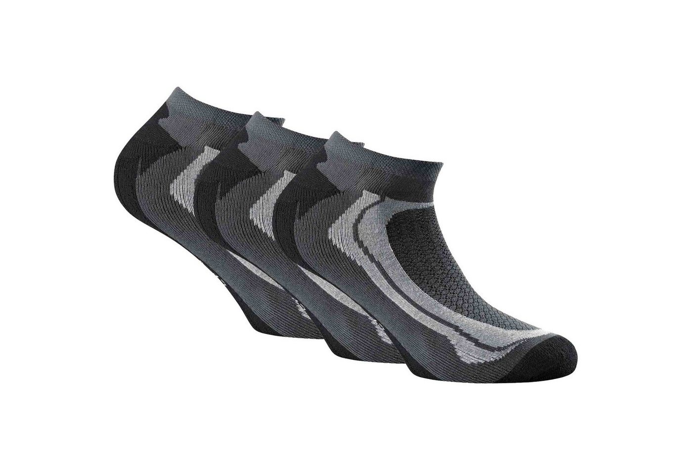 Rohner Socks Sportsocken Unisex Sneaker Sportsocken, 3er Pack - Sport von Rohner Socks