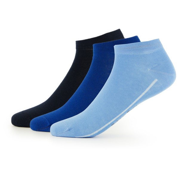 Rohner - Basic Sneaker (3-Pack) - Multifunktionssocken Gr 35-38;39-42;43-46;47-50 blau;schwarz;weiß von Rohner