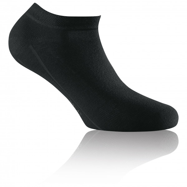 Rohner - Basic Sneaker Bamboo 3er Pack - Multifunktionssocken Gr 35-38;39-42;43-46;47-50 grau/weiß;schwarz von Rohner