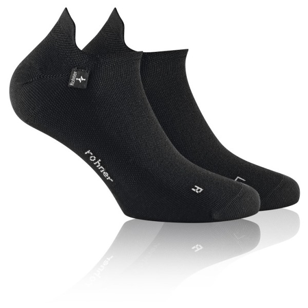 Rohner - Sneaker L/R - Multifunktionssocken Gr 39-41 schwarz von Rohner
