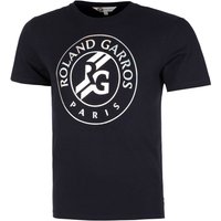 Roland Garros Big Logo Foil T-Shirt Herren in dunkelblau, Größe: M von Roland Garros