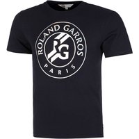 Roland Garros Big Logo Foil T-Shirt Herren in dunkelblau von Roland Garros