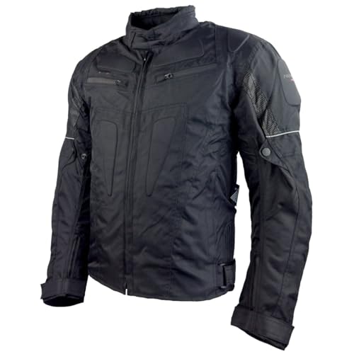 ROLEFF RACEWEAR Motorradjacke Riga RO 301, schwarz, L, 3014 von Roleff