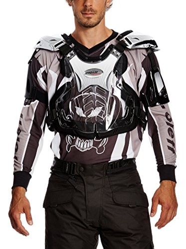 Roleff Racewear Motocross Brustpanzer, Silber Glanz, Größe XL von Roleff
