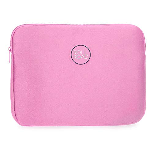 Roll Road Tablettenbehälter Rosa 30x22x2 cms Polyester 12" von Roll Road