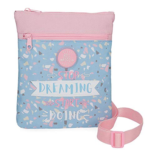 Roll Road Dreaming Umhängetasche Blau 20x24 cms Polyester von Roll Road