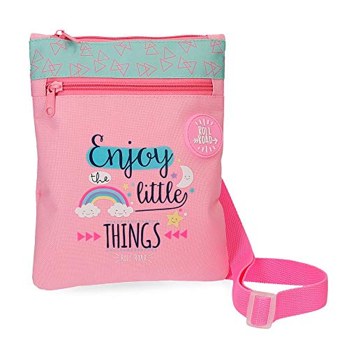 Roll Road Little Things Umhängetasche Rosa 20x24 cms Polyester von Roll Road