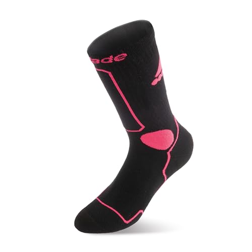 Rollerblade Damen Skate Socks W, Black/pink, M von Rollerblade