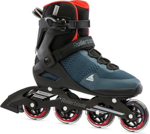 Rollerblade Herren Sirio 80 Inlineskate, Orion Blue/Spicy Orange, 275 von Rollerblade