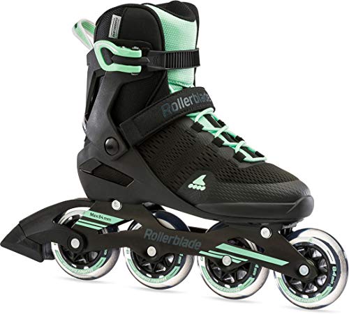 Rollerblade Spark 84 W Inline Skate 2022 Black/Mint Green, 40.5 von Rollerblade