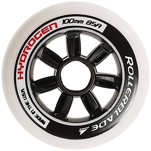 Rollerblade Unisex – Erwachsene Hydrogen 100/85A Räder, Black, UNIC von Rollerblade