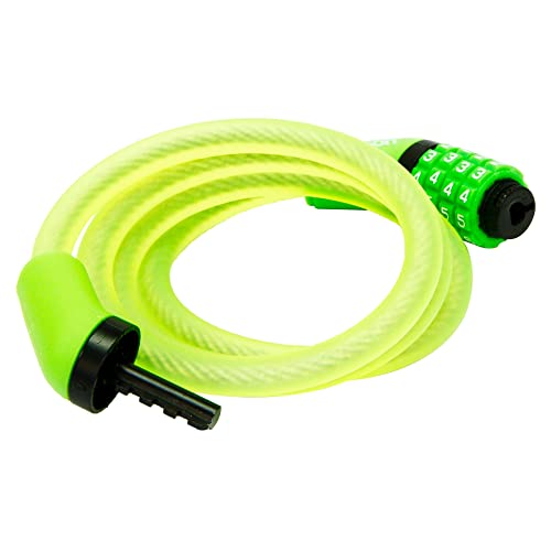 Rolson 66749 Kombination Kabel Lock – Grün von Rolson