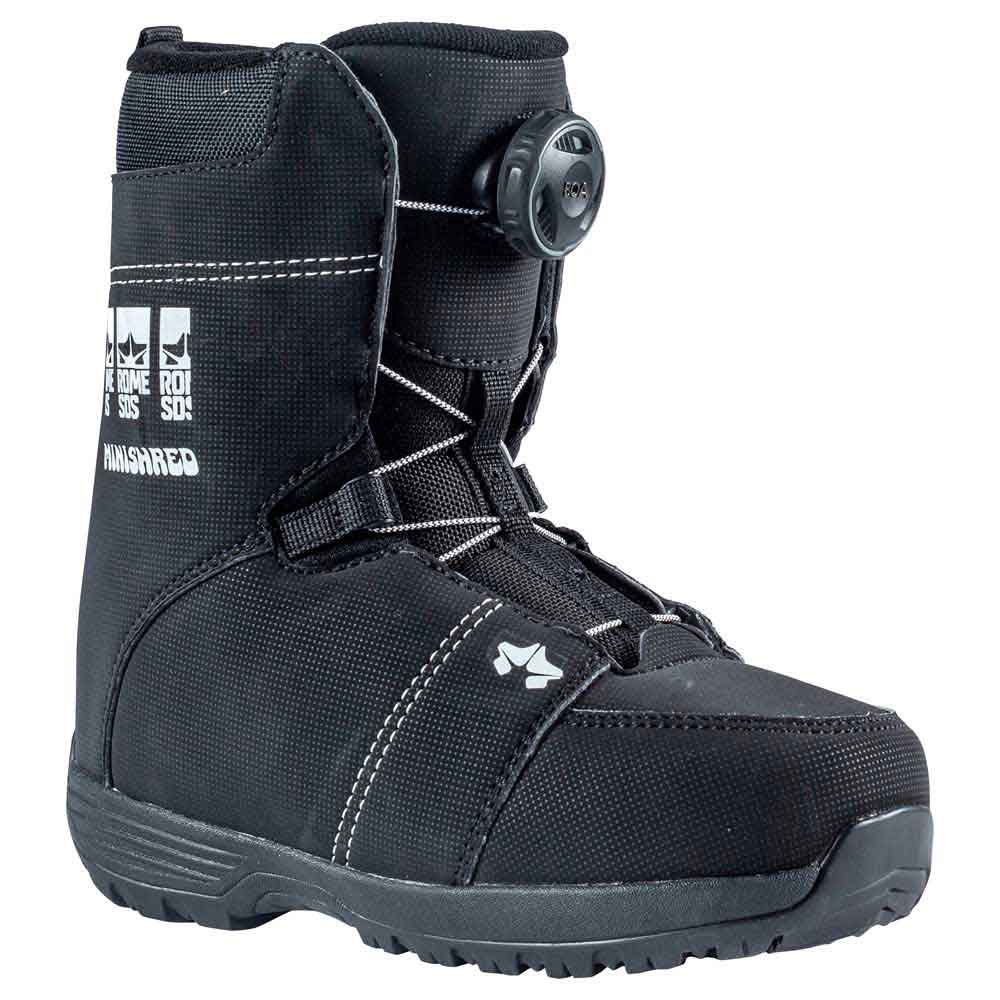 Rome Minishred Boot Kids Snowboard Boots Schwarz 21.5 von Rome