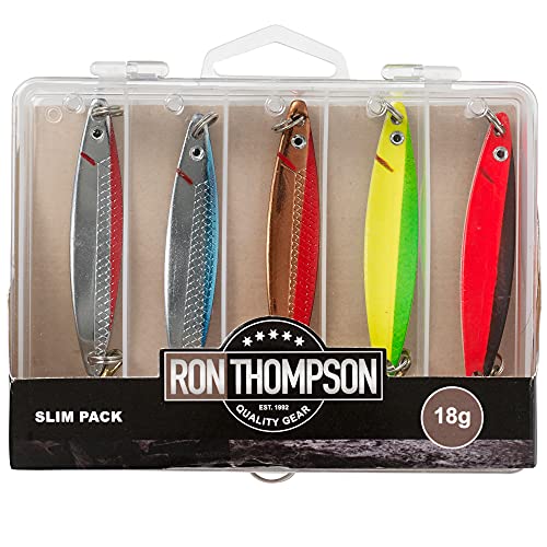 Ron Thompson Seatrout Lures Box - 5 Blinker für Meerforellen, Gewicht:32g von Ron Thompson