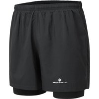 Ronhill Core Twin Shorts Herren in schwarz, Größe: XXL von Ronhill