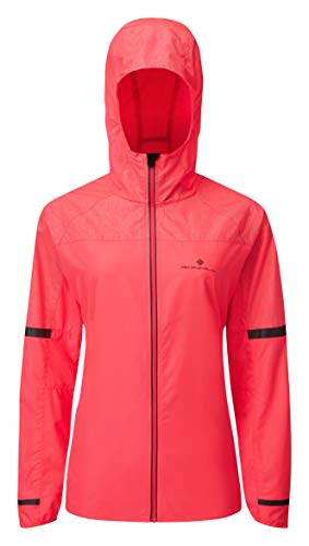 Ronhill Damen Wmn's Life Night Runner Jacket Jacke, Hot Pink/Reflect, 40 von Ronhill